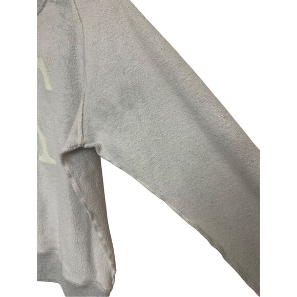 Louis Vuitton Grey & Neon Yellow Upside-Down Logo Sweatshirt Size M - Picture 10 of 16